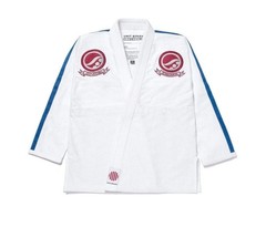 White Shoyoroll 107 Umit Benan V1 jiujitsu bjj gi with bag