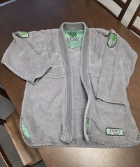 Flow Kimonos Hemp Series 6.0 BJJ GI Size A2 Grey