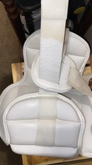 Adidas WKF Kids Karate Chest Protector Size XXS White