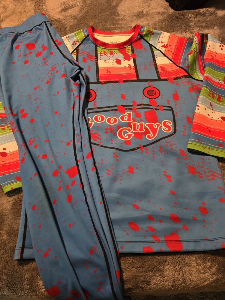 BJJ Sesh XL 2-Piece Chucky Childs Play Print No gi Set Long Sleeve