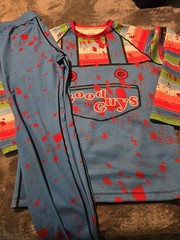 BJJ Sesh XL 2-Piece Chucky Childs Play Print No gi Set Long Sleeve