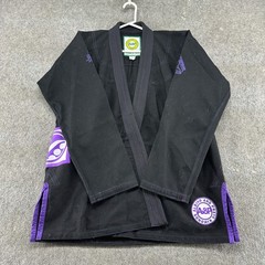 Albino Preto Gi Kimono Mens A3 Black Purple Jiu Jitsu MMA Lotus Club Brazilian