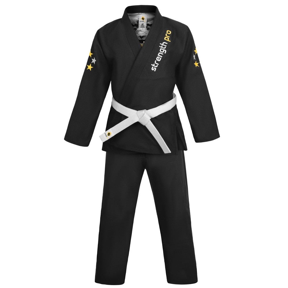 BJJ Gi Kids Brazilian Jiu Jitsu Gi Preshrunk Fabric MMA & Jiu Jitsu Uniform