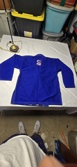 Fuji Kimonos Jiu Jitsu Gi Top Only Blue Size A2