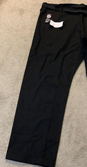 Ronin Gi Brazilian Jiu Jitsu Pants Only Size 6/190 Black Red Martial Art MMA