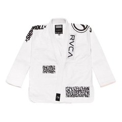 Shoyoroll RVCA Batch 105 BJJ Gi White Kimono Uniform Black/White w/ Bag New
