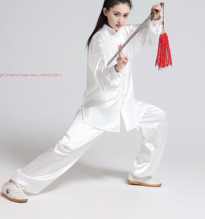 Women Mens Martial Arts Suit Chinese Traditional Tang Suit Tai Chi Kung Fu Sets