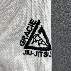 Jiu Jitsu Gracie University GI Kimono White Robe 4/170 Martial Arts MMA Cotton