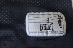 Everlast Boxing Mesh Sleeveless Pullover Vest Black/ Gray Polyester