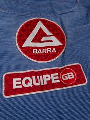 Gracie Barra Storm Gi Jacket Adult A1 Blue (READ) Blue Jiu Jitsu Pro Lite Aero