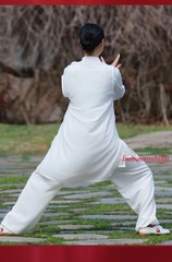 Tai Chi Uniforms Kung Fu Clothing Men Martial Arts Clothes Wu Shu Exercise White