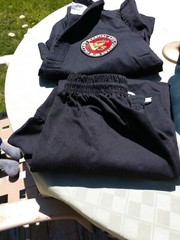 Macho Martial Arts Uniform With Patch