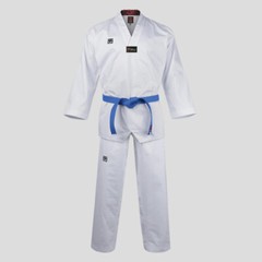 New Mooto Official WT Logo Kukkiwon Taekwondo Karate Uniform Dobok Gi Kid Adult