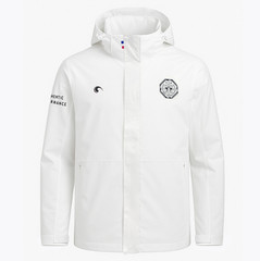 Kukkiwon Taekwondo Martial Arts Windbreaker White Full Zip Authentic