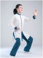 High-grade Unisex Tai Chi Uniform Kung Fu Clothing Men Martial Arts Clothes Wu