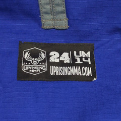 Uprising MMA Brazilian Jiu Jitsu Blue Kimono Gi Top and Bottom Uniform – Size A2