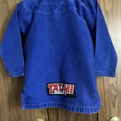 Tatami Fightwear Size M1 Blue/Red Pants and Jacket Set Good Used Condition