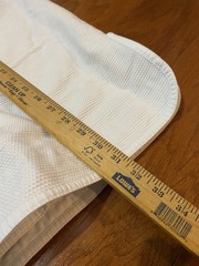 BJJ Gi Jacket White – Brazilian Jiu Jitsu Top A3H With Belt Us Vs Them Excellent