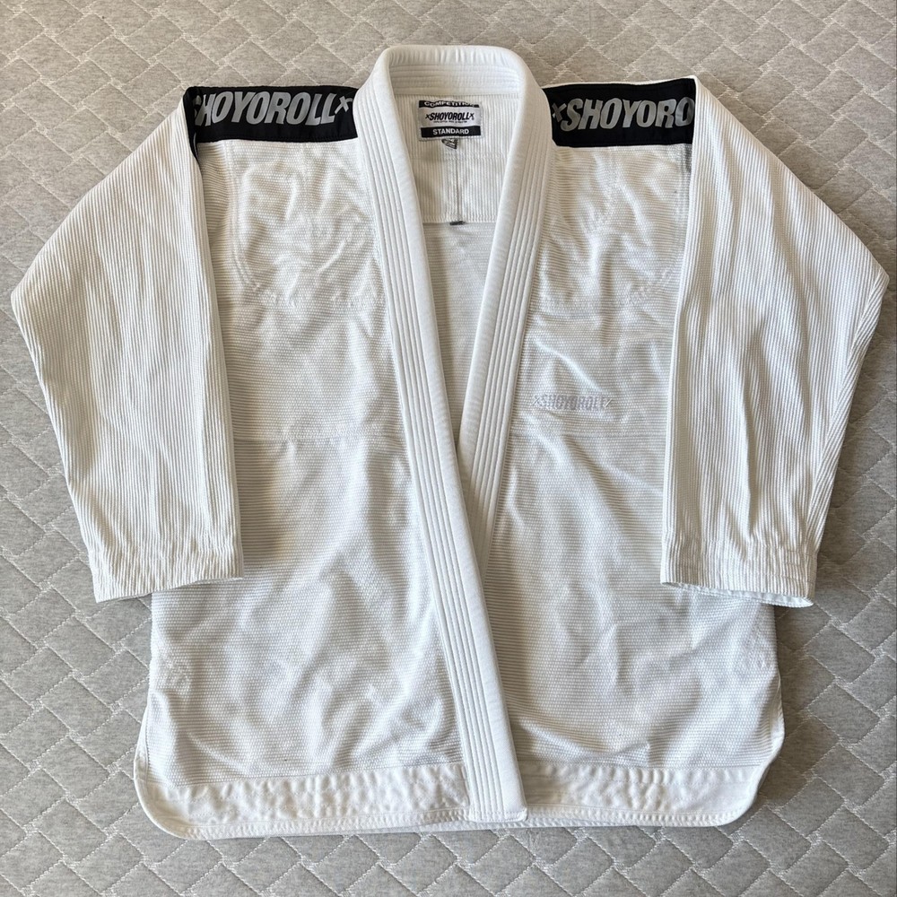 Shoyoroll Competition Standard BJJ Jiu Jitsu Gi Jacket Mens A2 White Kimono Top