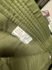 Elite Gi & Gear Core Green Brazilian Jiu Jitsu Kids BJJ Gi Embrace the Pain