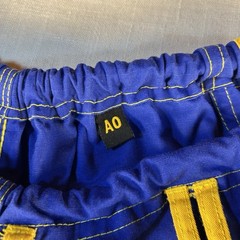 Jiu Jitsu Gi A0 Glory Blue/yellow Karate Kickboxing Kimono Martial Art Set