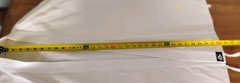 Century Set Heavyweight White 100% Cotton Size 5 GI Jacket And Pants 3 Belts