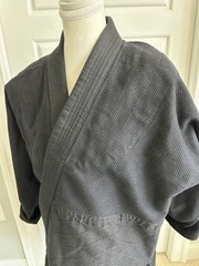 Gladiator by ProForce Black Judo Gi Jacket Size 3 – Sashiko Weave Noragi Style