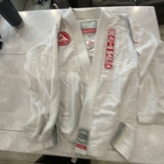 Gracie Barra Equipe GB Edition Jiu-Jitsu Gi Uniform Top YC White Adult Unisex