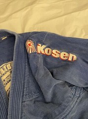 BJJ Gi Kosen Blue Jacket San Diego Brazilian Jiu-Jitsu Performance Wear see pic