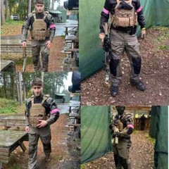 Tactical Camouflage Suit Combat Shirt Cargo Pants for Airsoft Paintball Hunting