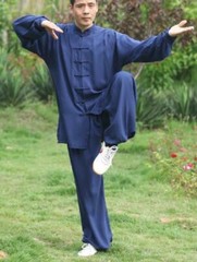 Tai chi Uniform Kung fu Suit Martial arts Wing Chun Clothes 5 Colors Soft Cotton