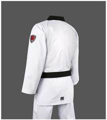 MOOTO BS4.5 Uniform with Black V-Neck WT (World Taekwondo) TKD 4.5 Dobok