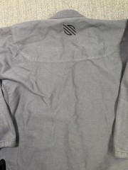 Sanabul Jiu Jitsu Gi Adult Aize A2 Gray Brazilian BJJ Kimono No Belt Heavy