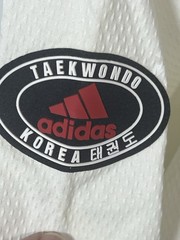 VTG Adidas Adichamp Y2K Tae Kwon Do Uniform Korea Size 5 AOP 061