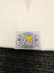 BMABest Martial Arts V-Neck Uniform #1 150CM / White / White Belt