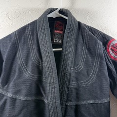 Break Point BJJ Gi Top Black Pearl Weave Jiu Jitsu Kimono Youth K2 Adult XS