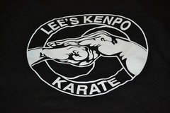 B5- Century Black Lee’s Kenpo Karate Uniform Jacket Size 6