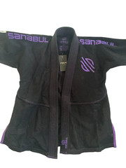 Sanabul Black Purple Jiu Jitsu BJJ MMA Mixed Martial Arts Training Gym 22×28