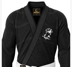 Araku BJJ Gi Tupac Thug Life Custom Rare Black Size A5