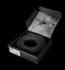 MOOTO Mooin Black Belt (vintage style premium black belt) width 4.5cm TKD Karate