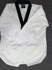 Pro-Specs Taekwondo Jacket Shirt WTF Dobok White Sz 3 (L) 170