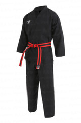 PROSPECS Open Taekwondo Uniform Black Sports Training Dobok Jacket Pants NWT