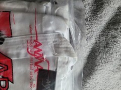 Rare Vintage 1985 Asian World Of Martial Arts AWMA Gi Karate Set Size 6 (XL)