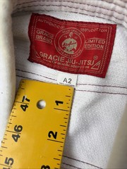 Hélio Gracie Jiu-Jitsu 100 Year Celebration Special Edition GI RARE A2 Mch # 6