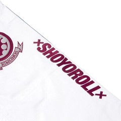 Shoyoroll x Umit Benan V1 BJJ Gi White/Maroon – Batch 107 Kimono 450 GSM