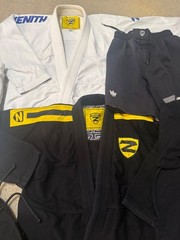 Two Zenith Jiu-Jitsu Gi’s used bjj size A1 Shirts and T-Shirt