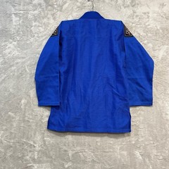 Young Star Athletics BJJ Gi Top Kids Size Y2 Blue Jiu Jitsu Kimono Pearl Weave