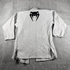 Venum Contender Gi Jacket Mens Medium White Brazilian Jiu Jitsu BJJ Kimono Top