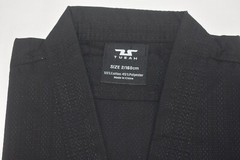 Tusah Black Terra Uniform Black World Taekwondo Outfit Martial Arts Combat Sz 2