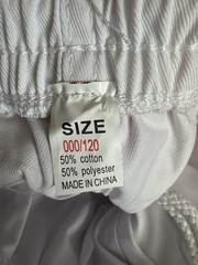 Martial Arts Gi Size 000/120 Youth Karate Parks Tae Kwon Do Jiu Jitsu Uniform